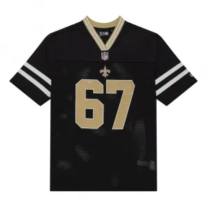 Футболка с коротким рукавом New Era NFL New Orleans Saints, черный