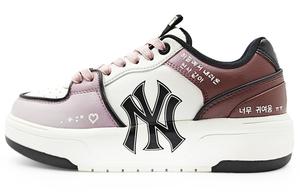 MLB Кроссовки для скейтбординга Chunky Liner, устойчивые к истиранию, низкие, унисекс, темно-розовые