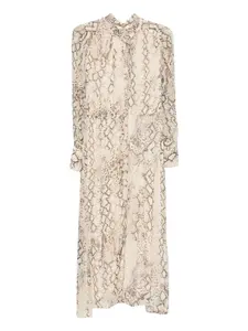 Платье миди "Сахара" Ba&Sh, нейтральный