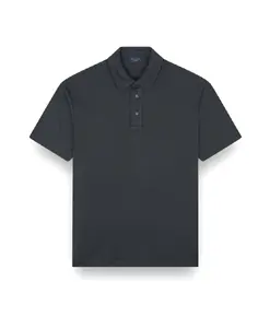 Поло-Рубашка из мягкого хлопкового трикотажа. Paul & Shark, серый