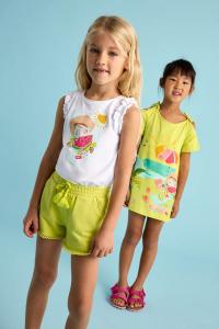 Детский топ из хлопка Mayoral, синий