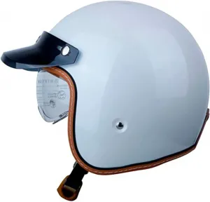 Мотоциклетный полушлем, винтажный открытый шлем, мотоциклетный шлем, сертифицированный DOT/ECE, шлем-«джет» 3/4, защитный шлем для круизера, скутера, шлем для скутера, шлем для мопеда для мужчин и женщин YuanLiang, 3