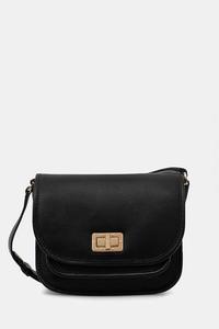 Кожаная сумка FLAVRIE Geox,  черный