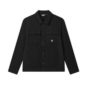 FILA Leisure Sports Series вязаный свитер для мужчин Jet Black