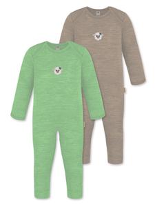 Комбинезон/боди normani Waverly, темно-бежевый/зеленый