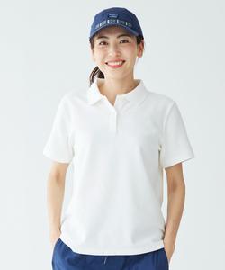 (W) Премиальная рубашка-поло Double L, свободный крой, короткий рукав