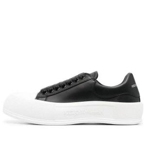 Кроссовки deck skate plimsoll shoes 'core black white' Alexander Mcqueen, черный