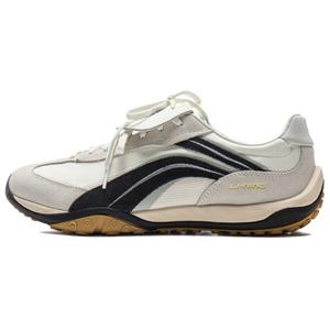 LINING Износостойкие легкие повседневные кроссовки BADMARKET x Heartflow Balance с низким верхом, унисекс, цвета слоновой кости, светло-лаймового и черного цветов