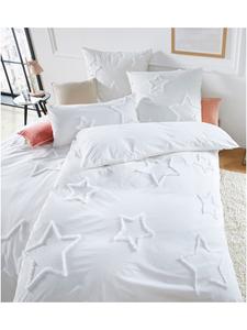Постельное белье белого цвета Heine, 135x200 см + 40x80 см