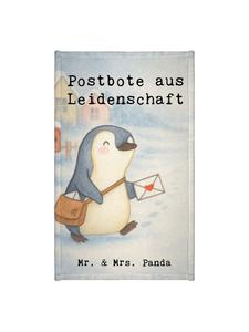 Mr. & Mrs. Panda Полотенце с рисунком "Почтальон, страсть" и надписью, выполненной белым цветом