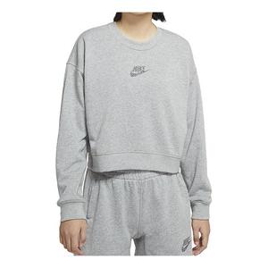 Толстовка (WMNS) AS W Nike Sportswear Crew FT M2Z DK GREY HEATHER