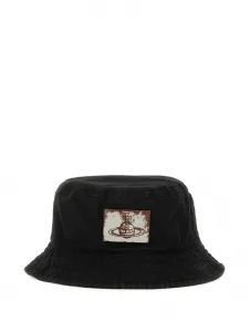 Хлопковая панама с логотипом Vivienne Westwood, черный