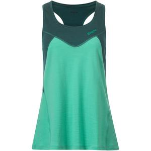 Женский шерстяной топ Tind Bergans, зеленый