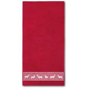 Полотенце Парад оленей Сделано в Германии Dyckhoff, Granat