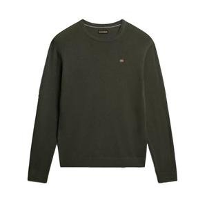 Мужская толстовка с круглым вырезом Napapijri Damavand C 4 - Green/Depths