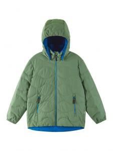 Пуховик regular fit Fossila 5100058B Reima, зелёный