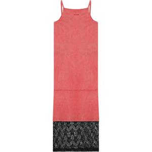 WE11DONE Женское красное платье без рукавов