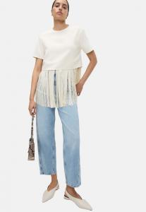 Топ Marks & Spencer FRINGE , Ivory/Mottled Beige