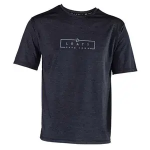 Джерси с коротким рукавом Leatt MTB Trail 1.0, черный