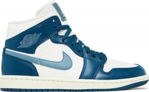 Кроссовки Wmns Air Jordan 1 Mid 'Sky J French Blue', синий