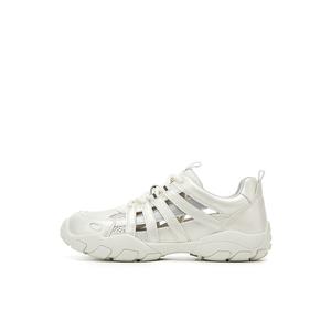 DAPHNE Дышащие женские кэжуал кеды низкие белые, цвет White