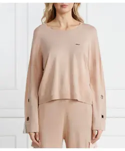 Свитер Regular fit Liu Jo Sport, розовый