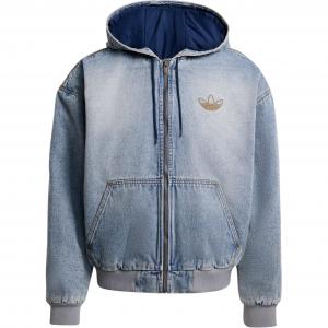 Утепленная джинсовая куртка FW25, мужская Adidas Originals, denim indigo