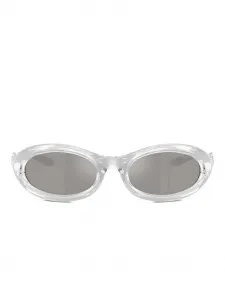 Солнцезащитные очки в овальной оправе DIESEL, серый