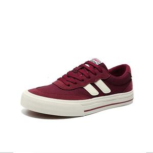 OBWA Амортизирующие, ударопрочные, износостойкие, легкие, дышащие низкие скейтерские кроссовки мужские бордовые, цвет Burgundy