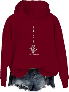 Толстовка He Is Risen с капюшоном