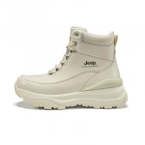Jeep Износостойкие короткие полусапоги мужские для активного отдыха экрю, цвет Ecru