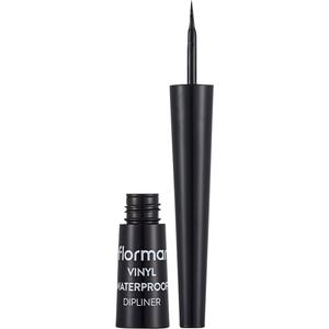 Подводка для глаз Flormar Vinyl Waterproof Dipliner, 001 Black / 2,5 ml