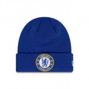 New Era Акриловая вязаная шапка унисекс синяя, Blue