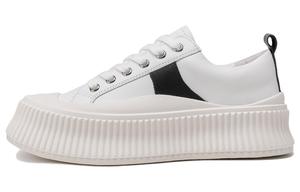 Женские низкие скейтерские кроссовки ZRO, белые