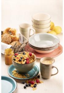 Набор посуды, blau/ hellblau/ rosa/ grün