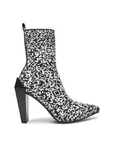 Ботильоны United Nude Bunt, черно-белый