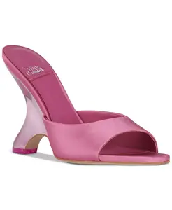 Босоножки Mew-2 на платформе с клиновидным каблуком из винила Jeffrey Campbell, фиолетовый