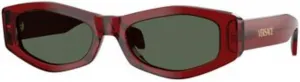 Солнцезащитные очки 4487F от Versace, 551271 - Red - Dark Green
