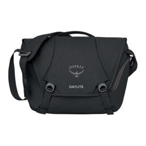 OSPREY 12-литровый мессенджер из переработанного полиэстера черный унисекс, Black