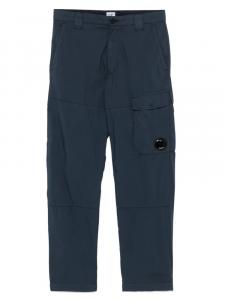 C.P. Company брюки с декором Lens, синий