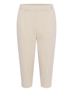 Узкие брюки со складками спереди Kaffe KAjenny, Greige