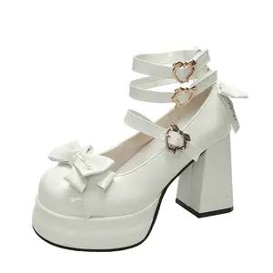 Туфли на высоком каблуке для женщин Puppytown, Ecru