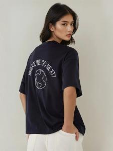 Hiccup Футболка в морском синем цвете