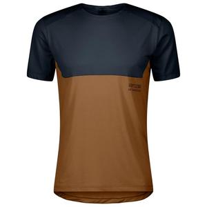 Футболка для трейлраннинга M's Endurance Tech с коротким рукавом, темно-синяя, коричневая - s Scott