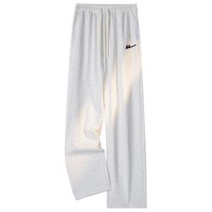 Повседневные брюки женские утепленные с флисовой подкладкой прямого кроя WARRIOR, светло-серый (thickened and fleece-lined)