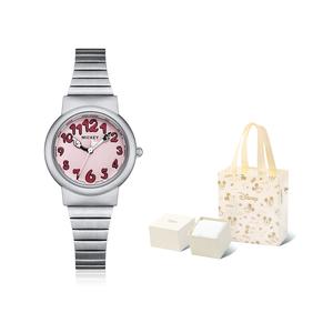 Disney Микки серия кварцевый механизм стальной ремешок женские часы белый циферблат