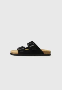 Кожаные мюли унисекс Pier One, Black