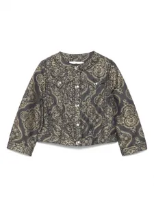 Жаккардовая куртка ETRO KIDS, синий