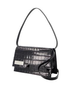 Мини-сумка-папка - Coperni - Кожа - Черный, черный