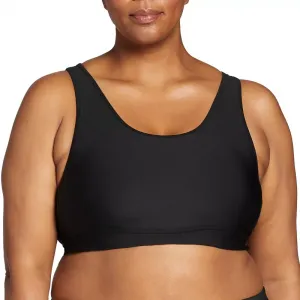 Женский компрессионный бюстгальтер с бретелями DSG, черный